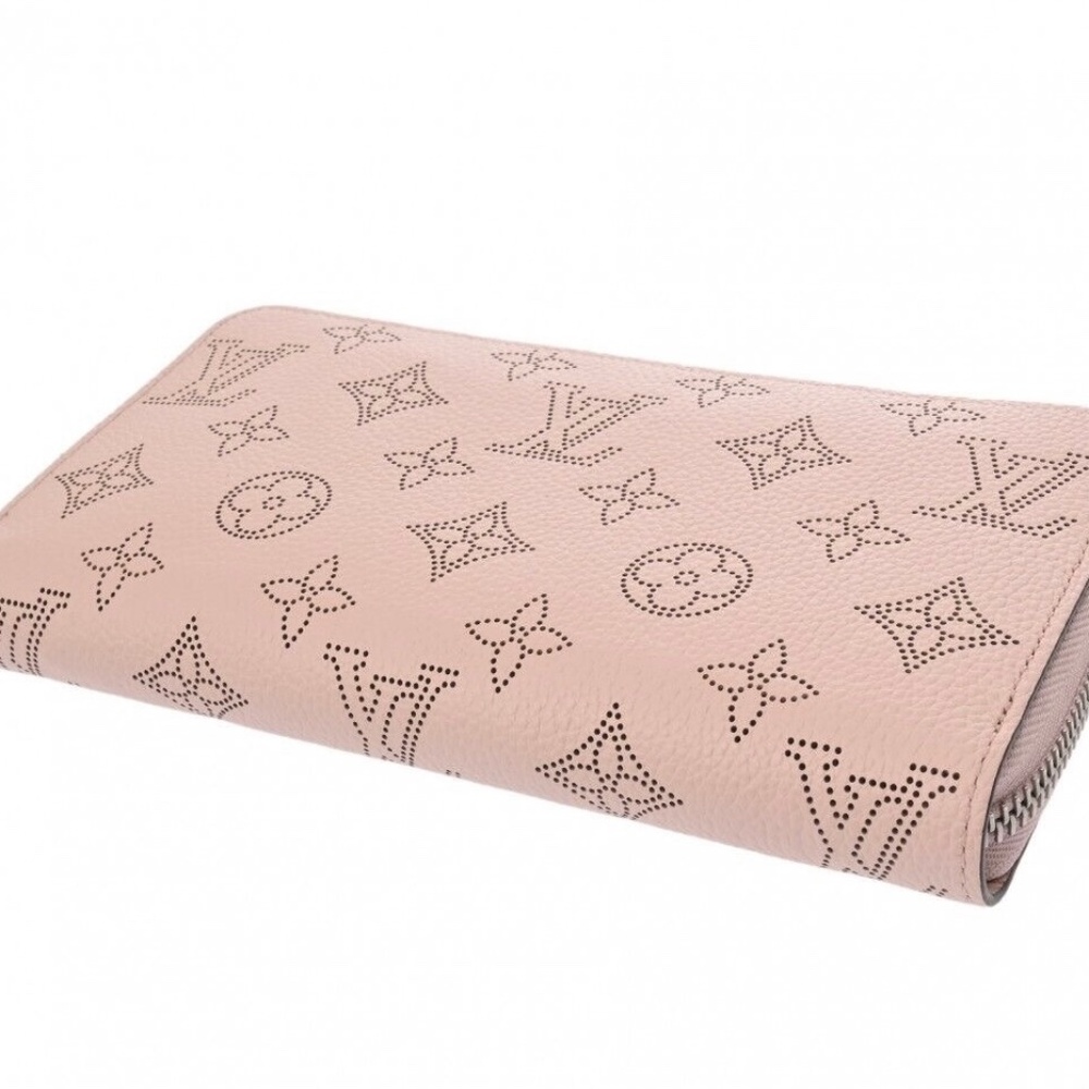 Louis Vuitton Monogram Mahina Zippy Pink Jasmine Wallet - Picture 5 of 13